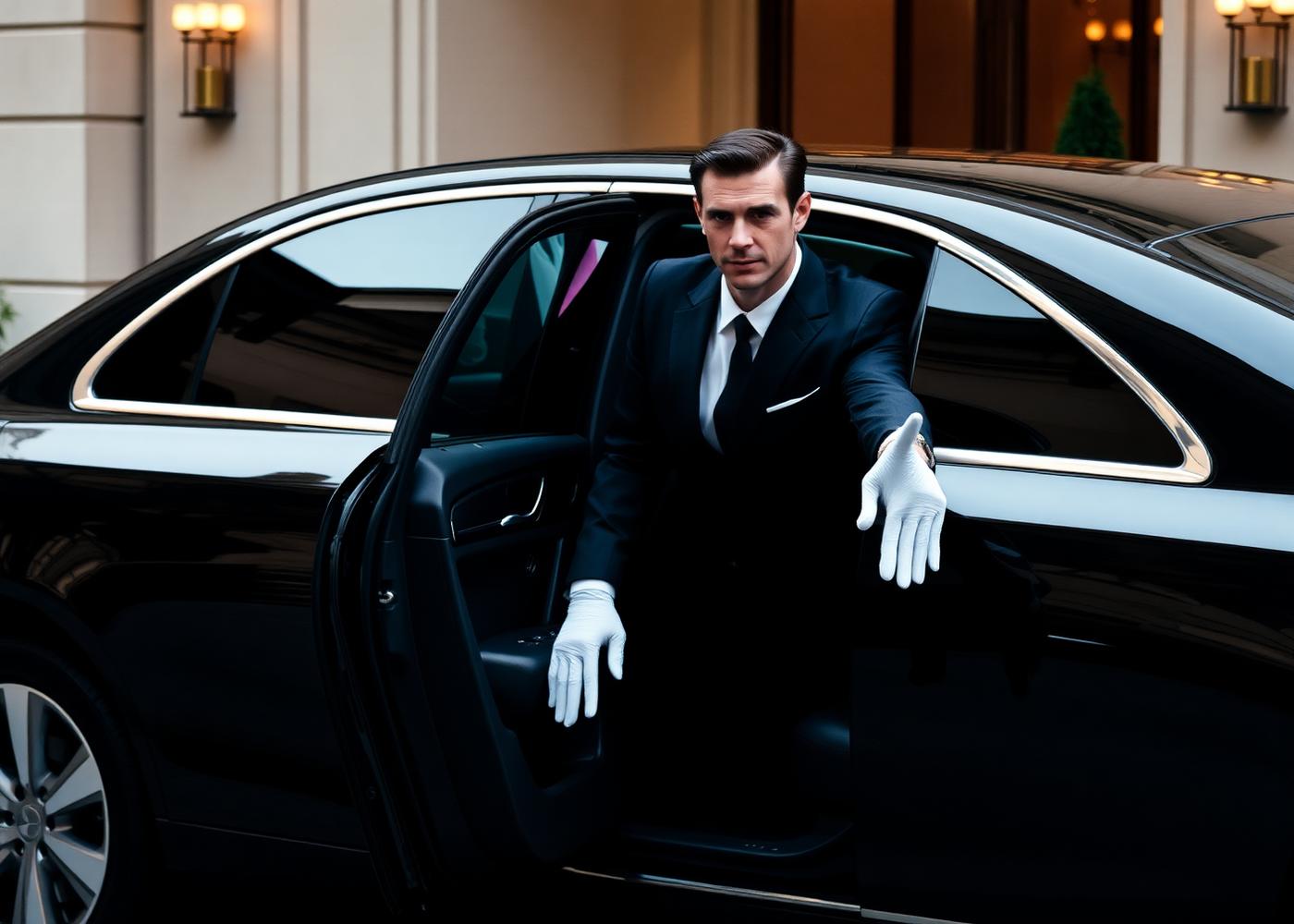 Professional chauffeur